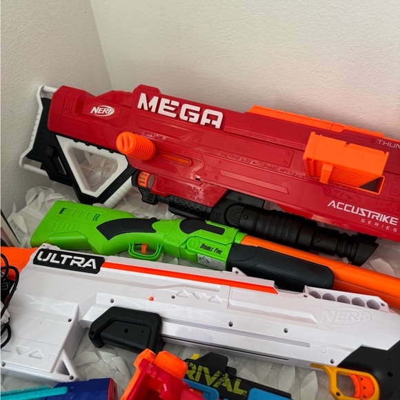 Nerf collection for kids excellent condition more than 23 charges and bullets - Picture 7 of 12